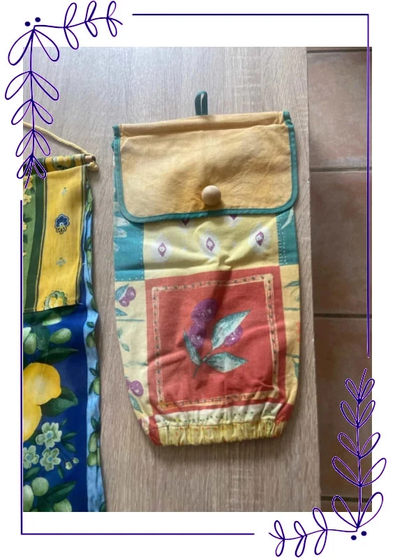 Lot de bolsos de tela vintage – photo 4